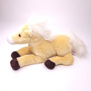 Aurora Tan Horse Stuffed Animal EUC